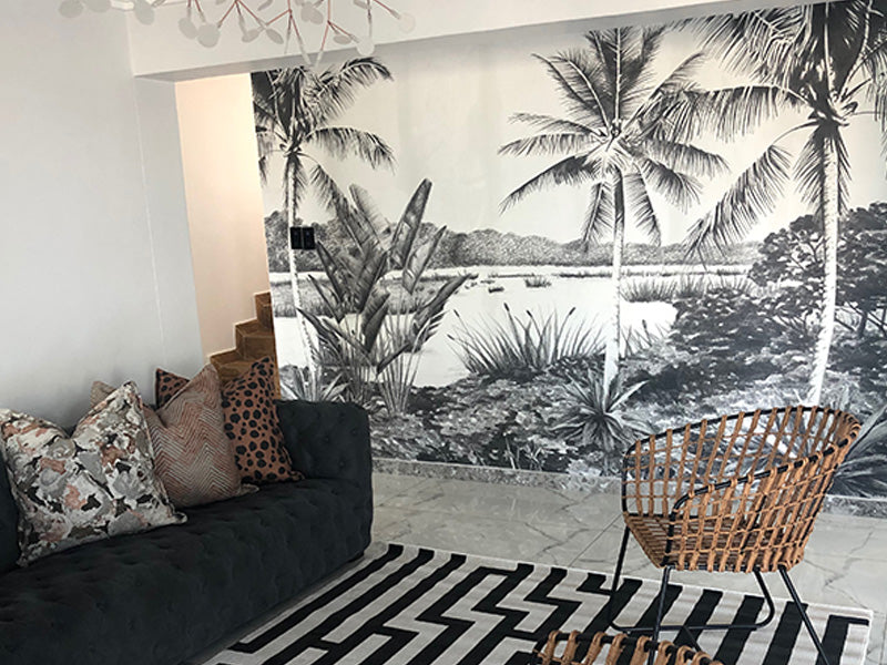Living Area Wallpaper - Urban Yuppi