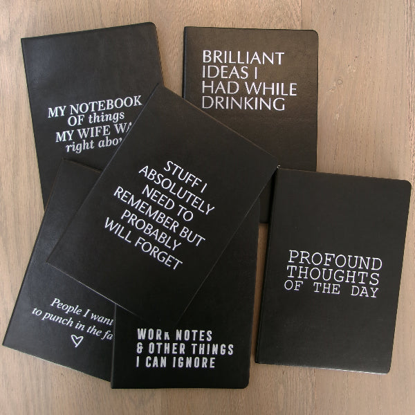 Brilliant Ideas I Had While Drinking - Notebook