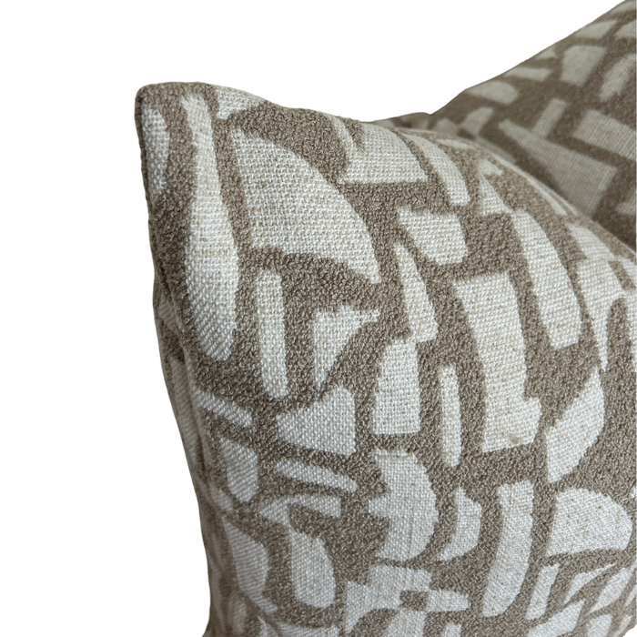 Beige Abstract - Scatter Cushion