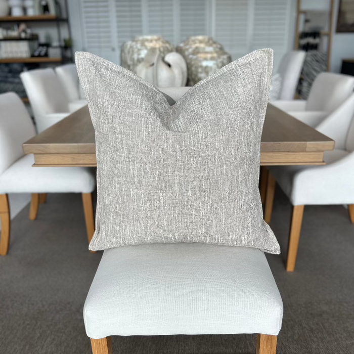 Beige Brown Oxford - Scatter Cushion