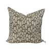 Decorative pillow with a pattern on a white background