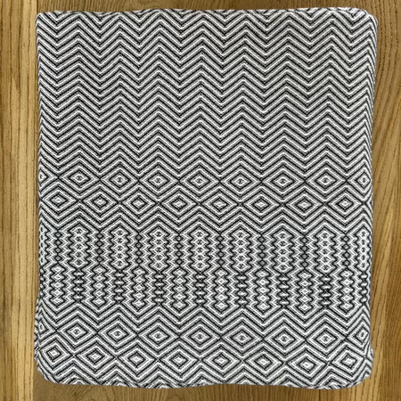 Geometric Navy - Throw Blanket