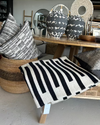 In-between Stripes Throw Blankets