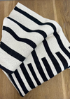 In-between Stripes Throw Blankets