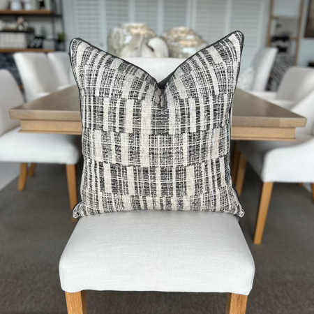 Rectangle Charcoal - Scatter Cushion