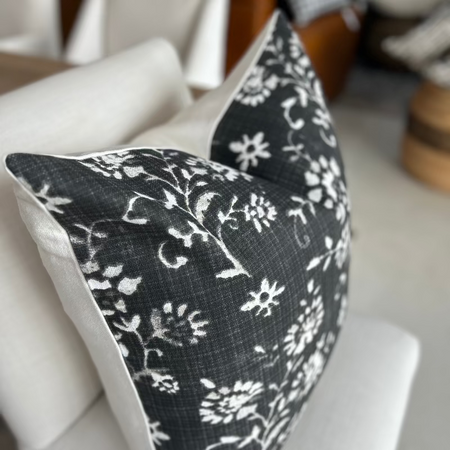 White Flowers - Scatter Cushion