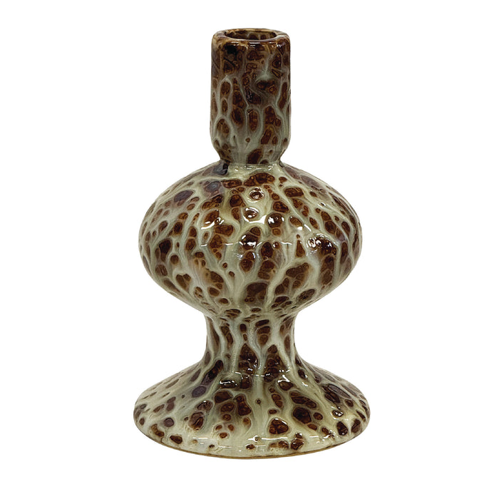 Safari Pillar Candle Holder  - Large