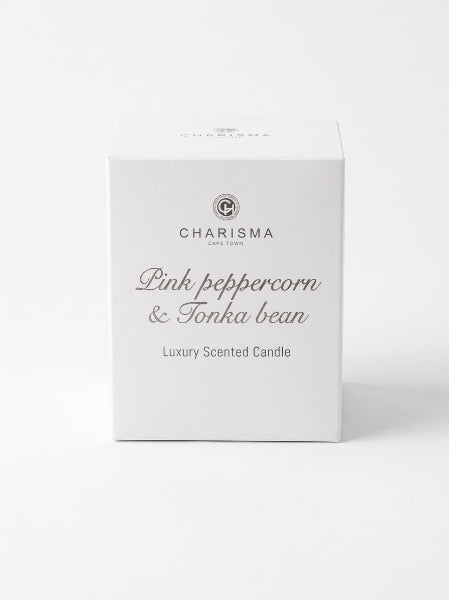 Charisma Cape Town Pink Peppercorn & Tonka Bean Luxury Scented Candle