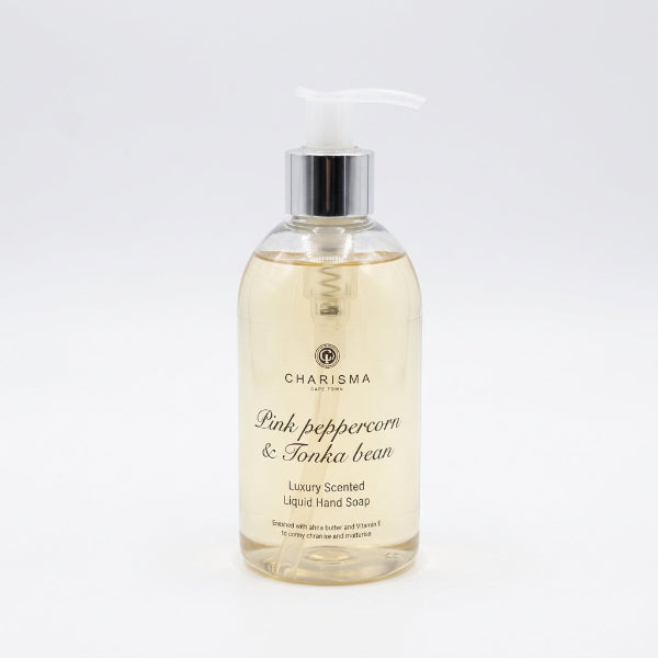 Charisma Pink Peppercorn and Tonka Bean Classic Luxury Scented Liquid Hand Soap 